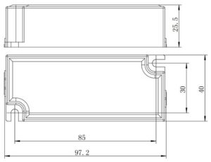 40W UL TUV CB CE Dimmable Constant Current LED Driver