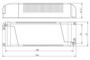 LJ 100W TUV CB CE Constant Current LED Driver for Indoor Lighting